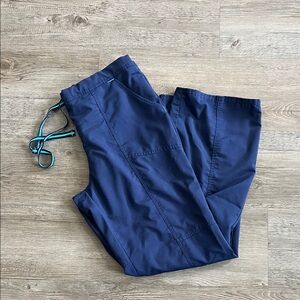 Scrubstar Women’s Navy Blue Scrub Pants with Drawstring Size M